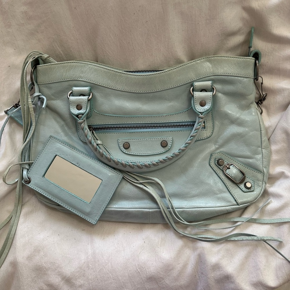 Pretty blue bag